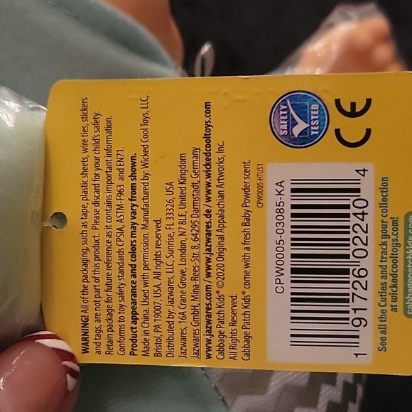 🆕️ Cabbage Patch Kids Exotic #139 Finley Shark - Picture 6 of 8